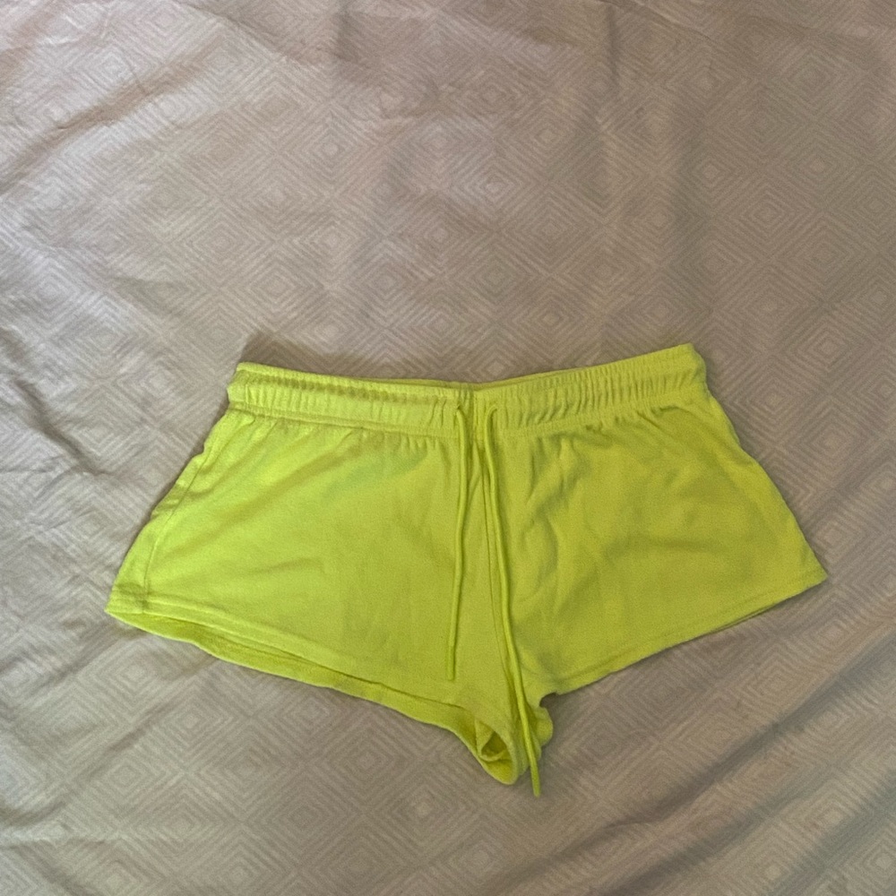 forever 21 neon active shorts
